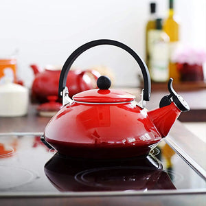 Chaleira Zen Aço Esmaltado Vermelha 1,5L Le Creuset