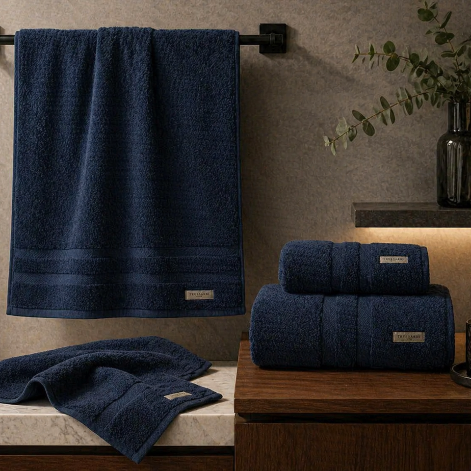 Kit de Banho 4 Pçs Lorenzi Adriatico Trussardi