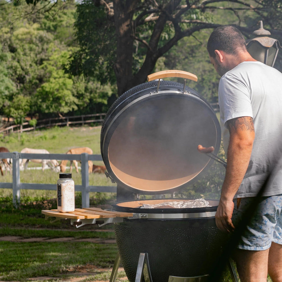 Churrasqueira Kamado Preta Artemano Max 27 Polegadas