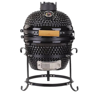 Churrasqueira Kamado Preta Artemano Mini 13 Polegadas