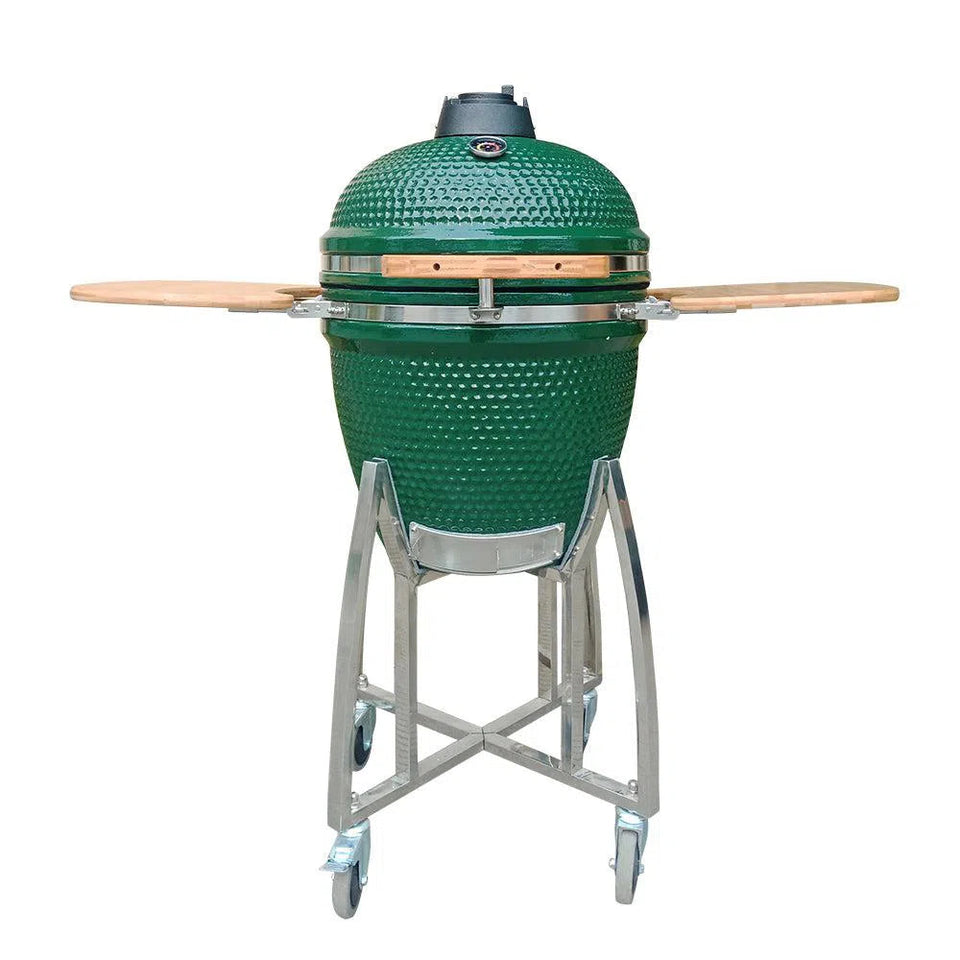 Churrasqueira Kamado Verde Artemano Grande 21 Polegadas