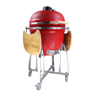 Churrasqueira Kamado Vermelha Artemano Max 27 Polegadas