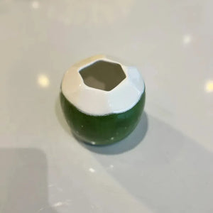 Coco Drink Cerâmica Itacare Verde 10x10cm Maison Blanche