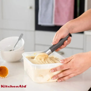 Colher de Sorvete Açaí Sobremesa Zinco Cinza KitchenAid