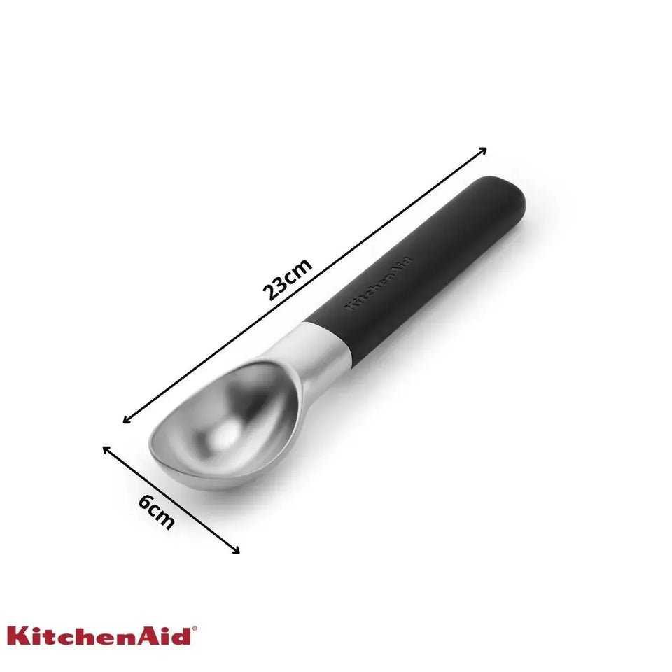 Colher de Sorvete Açaí Sobremesa Zinco Preto KitchenAid