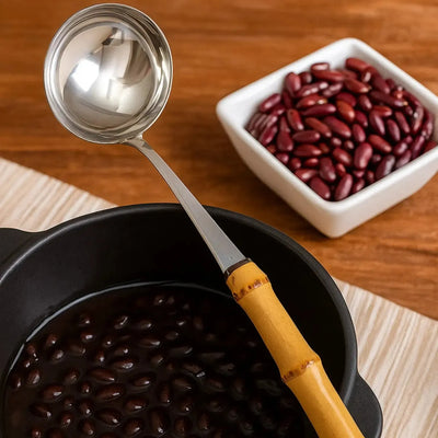 Concha p/ Feijão em Bambu Natural