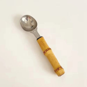 Concha p/ Sorvete em Bambu Natural