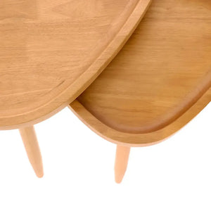 Conjunto 2 Mesas Madeira Mart