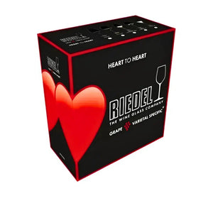 Conjunto 2 Taças Riedel Heart to Heart Champagne 330ml