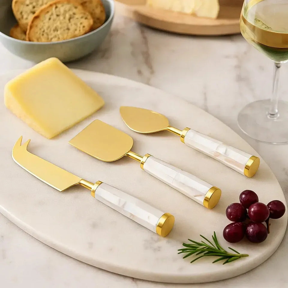 Conjunto 3 Peças para Queijo Garbo Atenas