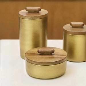Conjunto 3 Potes para Cozinha Mart