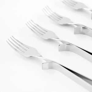 Conjunto 4 Garfos para Churrasco Cassino Inox Riva