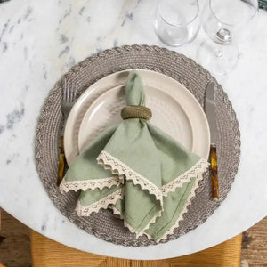 Conjunto 4 Jogos Americanos Trance Allure 38cm