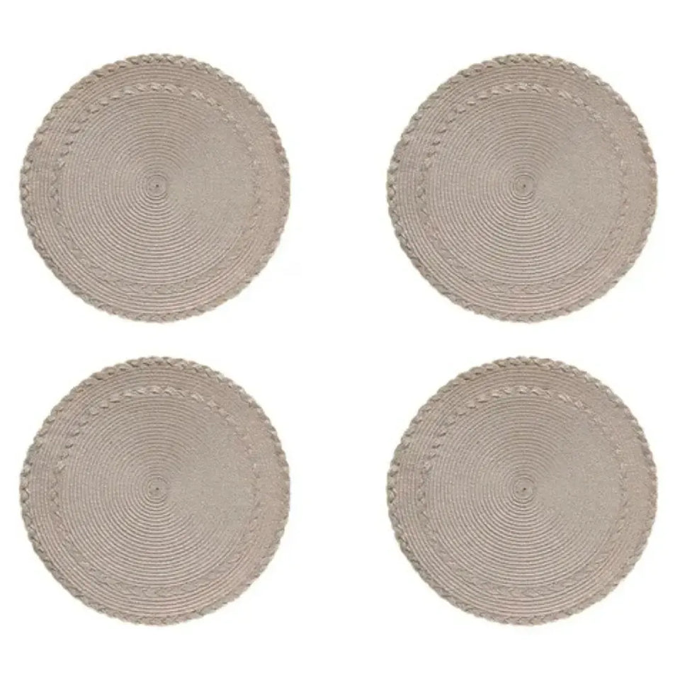 Conjunto 4 Jogos Americanos Trance Vanila 38cm