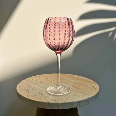 Conjunto 4 Taças para Vinho Vidro Marsala Coloratta 450ml