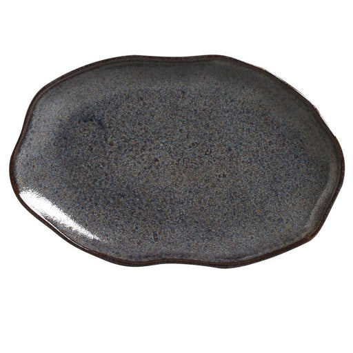 Conjunto 4 Travessas Oval Rasa Média Stoneware Bio Titanium 30x20cm Porto Brasil