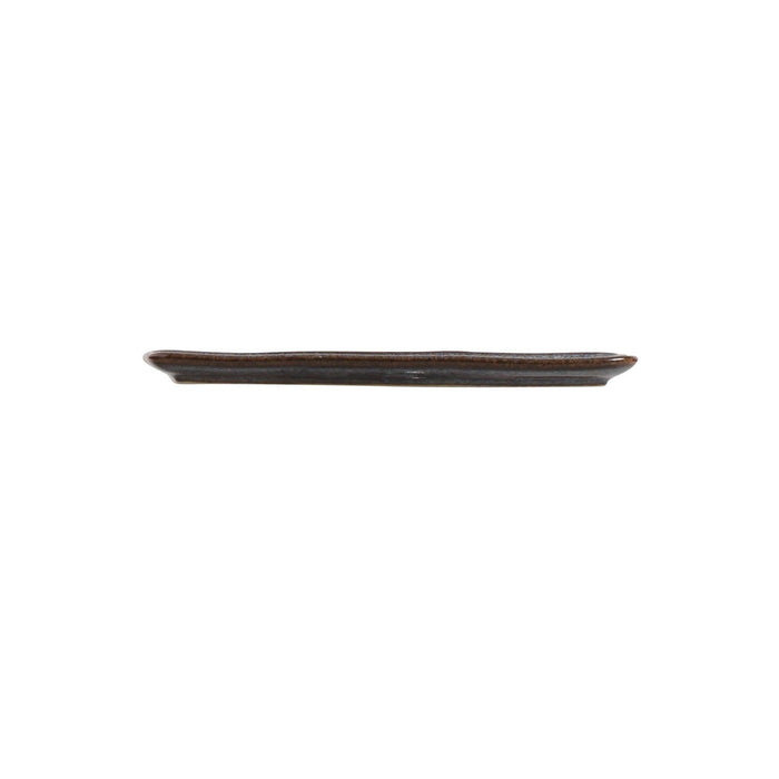 Conjunto 4 Travessas Retangular Pequena Stoneware Orgânico Titanium 22x9,5cm Porto Brasil