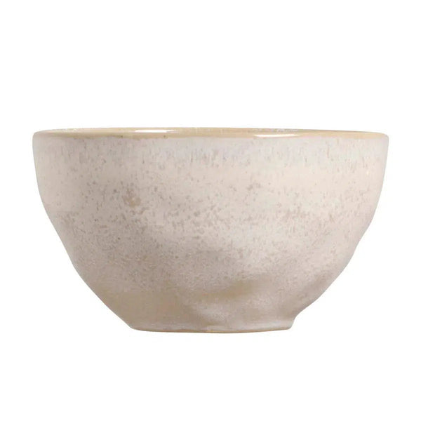 Conjunto 6 Bowls Stoneware Orgânico Latte 558ml Porto Brasil