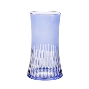 Conjunto 6 Copos Altos Vidro Azul Linha Sintonia 400ml