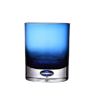 Conjunto 6 Copos Baixos Vidro Azul Linha Refúgio 350ml