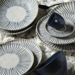 Conjunto 6 Pratos Rasos Bio Stoneware Elemento 27,5CM Porto Brasil