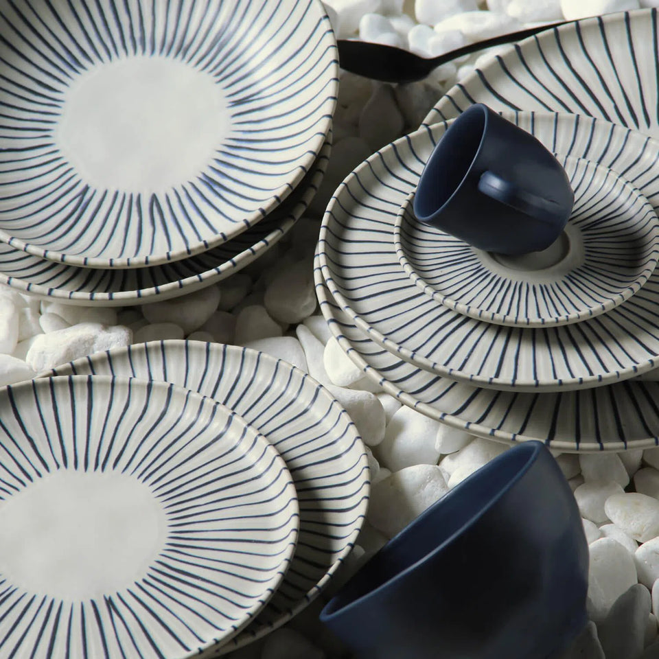 Conjunto 6 Pratos Rasos Bio Stoneware Elemento 27,5CM Porto Brasil