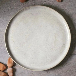 Conjunto 6 Pratos Rasos Stoneware Bio Latte 27,5cm Porto Brasil