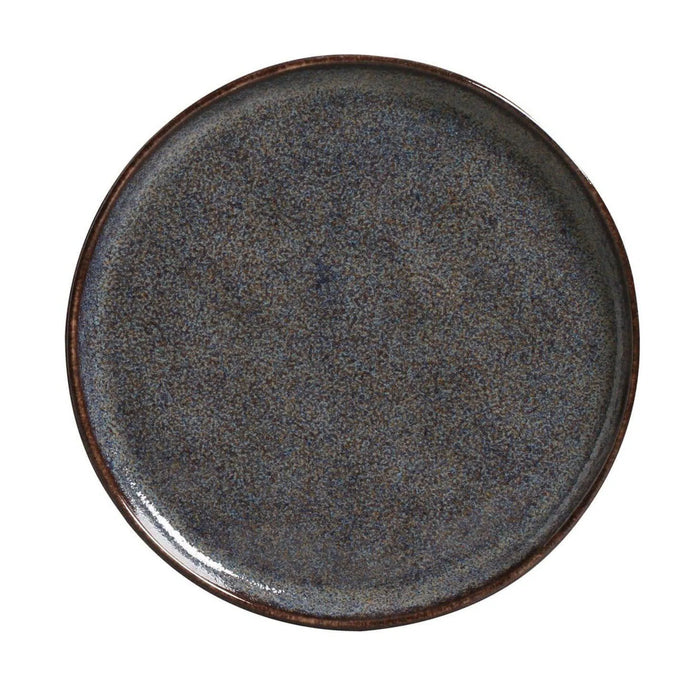 Conjunto 6 Pratos de Sobremesa Stoneware Bio Titanium 21,5cm Porto Brasil