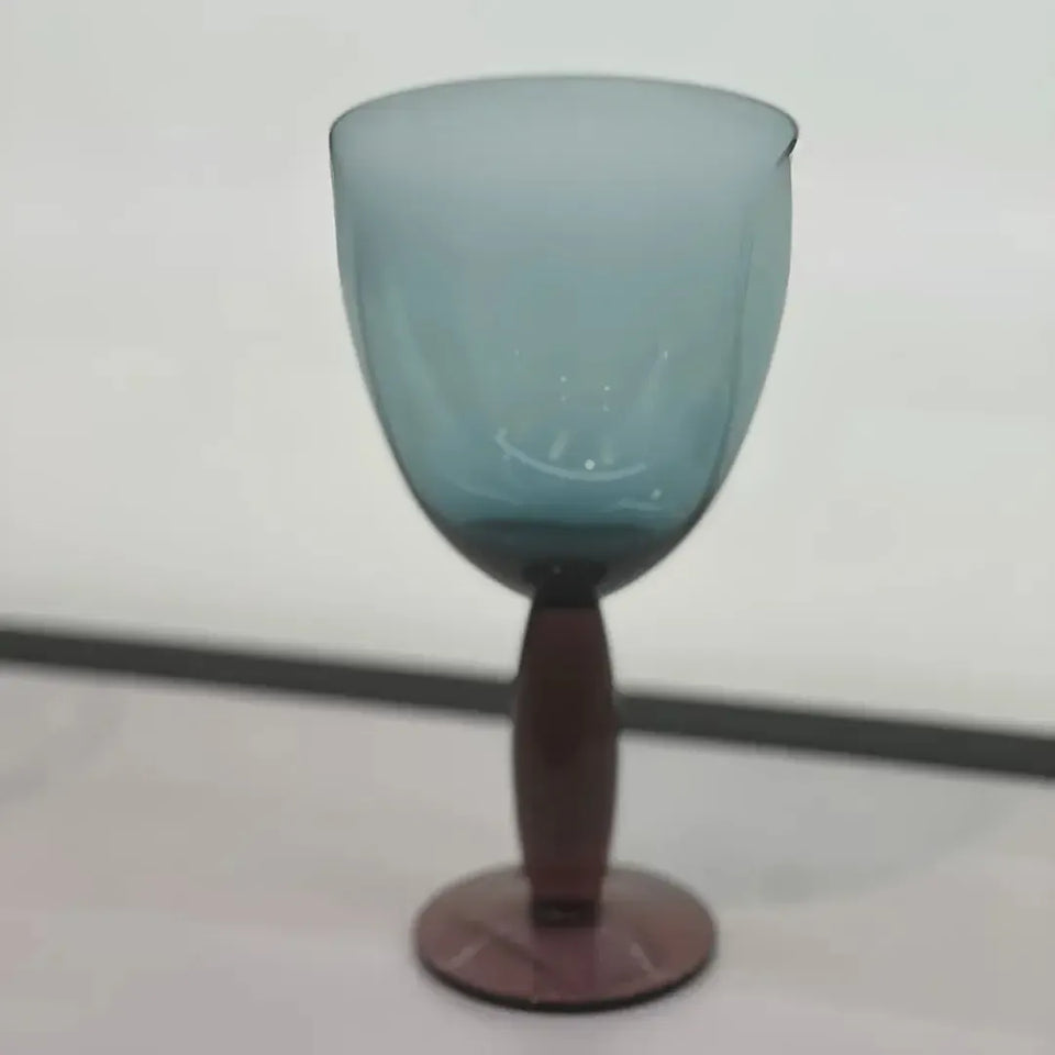 Conjunto 6 Taças Vidro Verde / Rosa Linha Refúgio 400ml