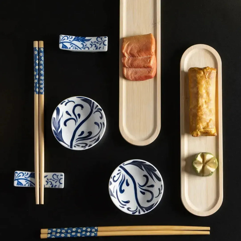 Conjunto 8 Peças para Sushi de Bambu Gifu Wolff | Autenticidade