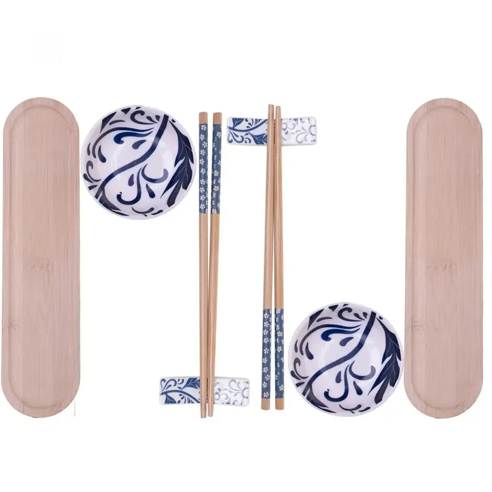 Conjunto 8 Peças para Sushi Bambu Gifu