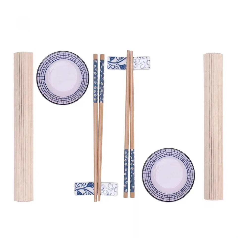 Conjunto 8 Peças para Sushi Bambu Sakai