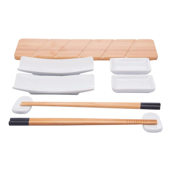 Conjunto 9 Peças para Sushi Bambu Nagoya