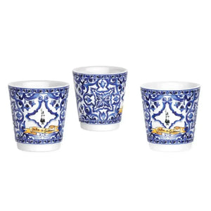 Conjunto Moka e Acessórios 6 Xícaras Dolce & Gabbana Azul Bialetti