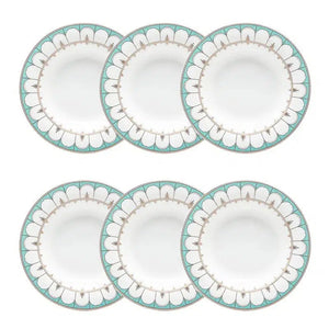 Conjunto com 6 Pratos Fundos Porcelana Gateway 24,5cm Strauss