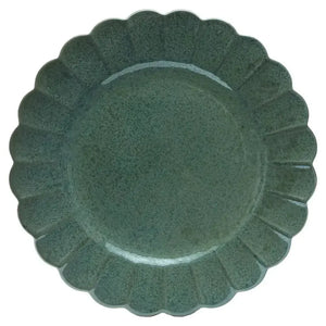 Conjunto com 6 Pratos Rasos Porcelana Flora Hortênsia 27,5cm Oxford