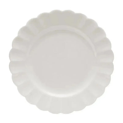 Conjunto com 6 Pratos de Sobremesa Porcelana Flora Camélia 22cm Oxford