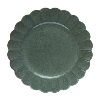 Conjunto com 6 Pratos de Sobremesa Porcelana Flora Hortênsia 22cm Oxford