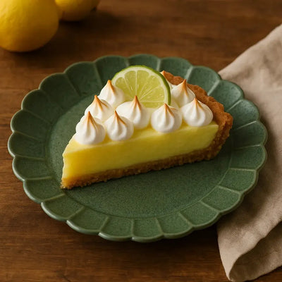 Conjunto com 6 Pratos de Sobremesa Porcelana Flora Hortênsia 22cm Oxford