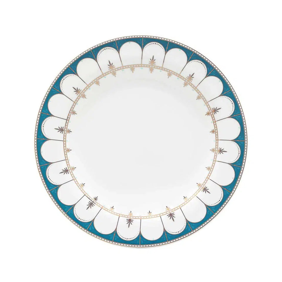 Conjunto com 6 Pratos de Sobremesa Porcelana Gateway 23cm Strauss