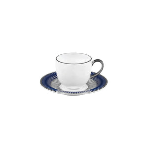 Conjunto com 6 Xícaras de Café Porcelana Blue Star 110ml Strauss