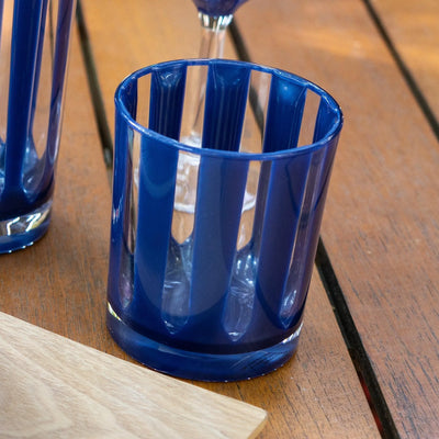 Copo Acrílico Azul Linha Náutica 390ml