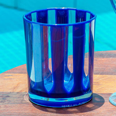 Copo Acrílico Azul Linha Náutica 390ml