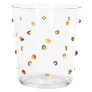 Copo On The Rocks Acrilico Maldivas Âmbar 440ml