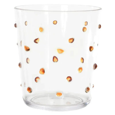 Copo On The Rocks Acrilico Maldivas Âmbar 440ml