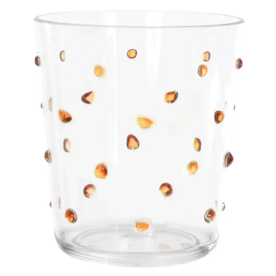 Copo On The Rocks Acrilico Maldivas Âmbar 440ml