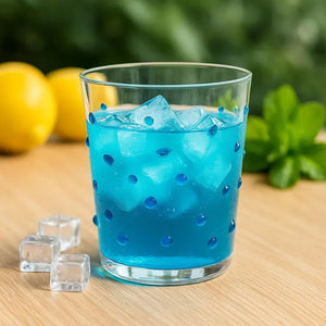 Copo On The Rocks Acrilico Maldivas Azul 440ml