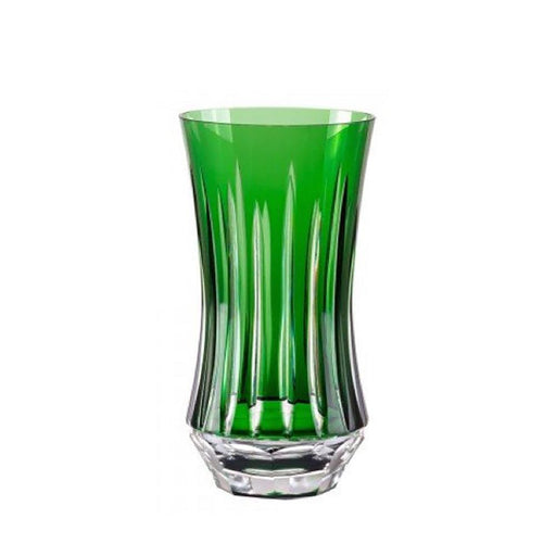 Copo em Cristal Lapidado 66 Long Drink 19 Verde Artemano 400ml