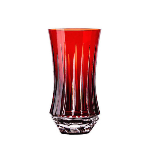 Copo em Cristal Lapidado 66 Long Drink 19 Vermelho Artemano 400ml