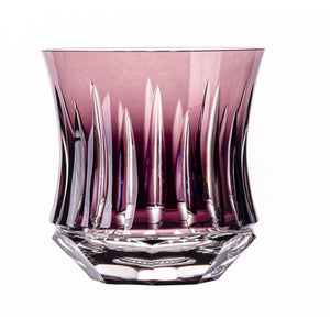 Copo em Cristal Lapidado 66 para Whisky 19 Ametista Artemano 325ml